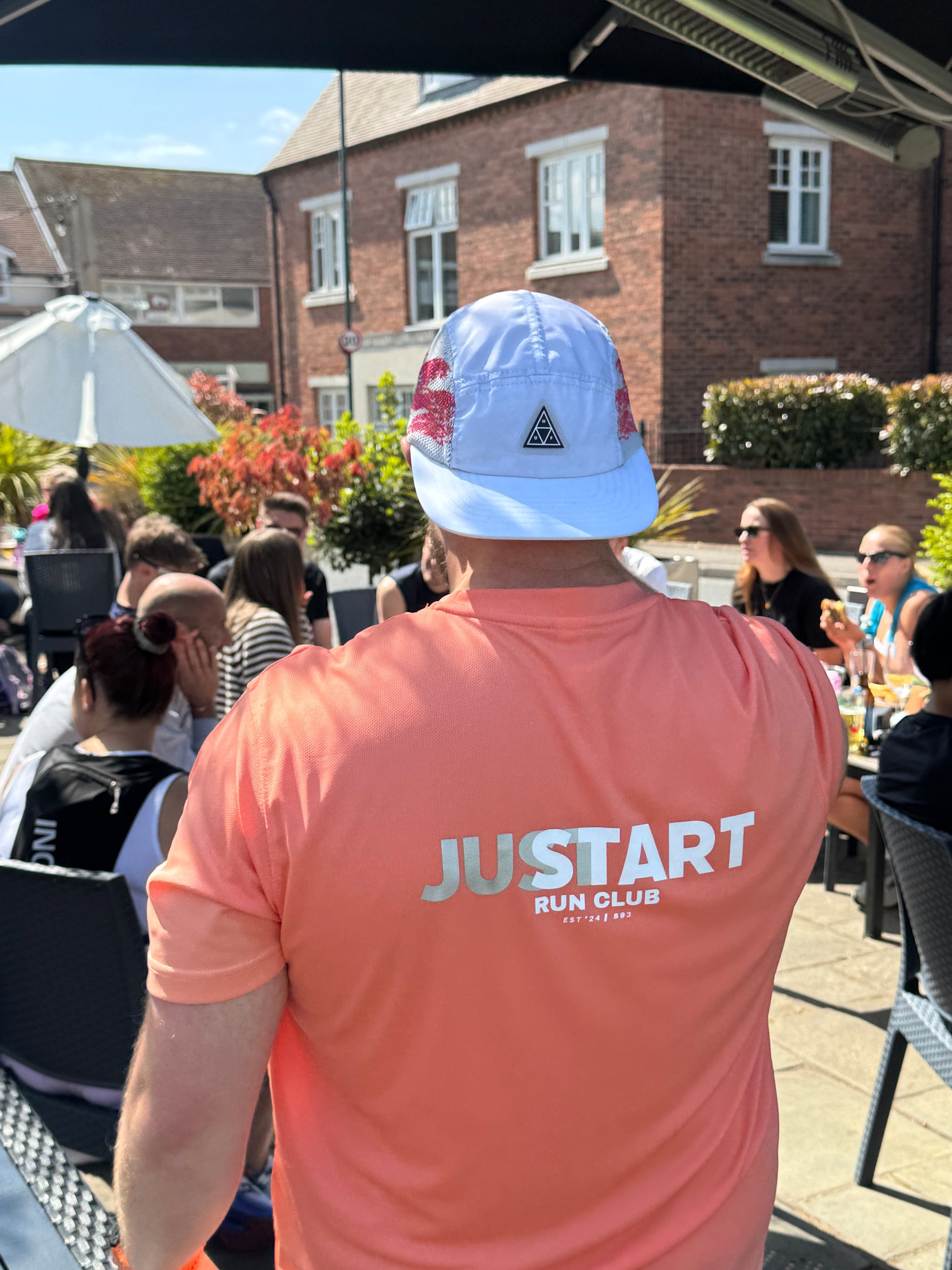 Just Start Run Club Performance T- shirt