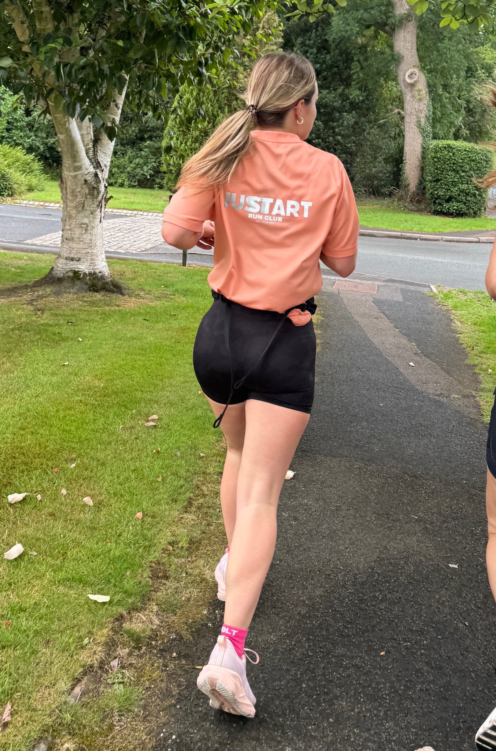 Just Start Run Club Performance T- shirt